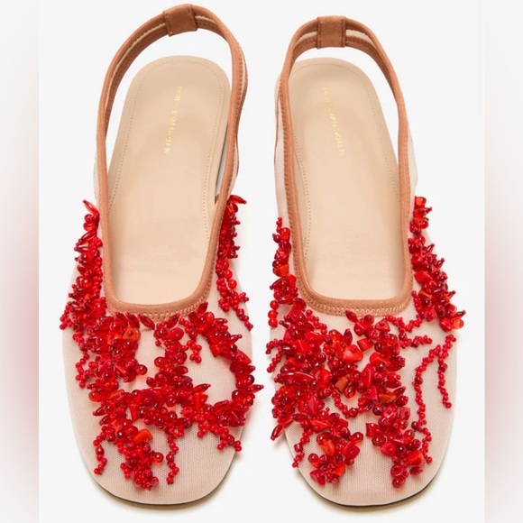 Dries Van Noten Mesh Ballet Flats - Picture 4 of 7